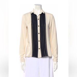 Rag & Bone Long-Sleeve Button Up Blouse